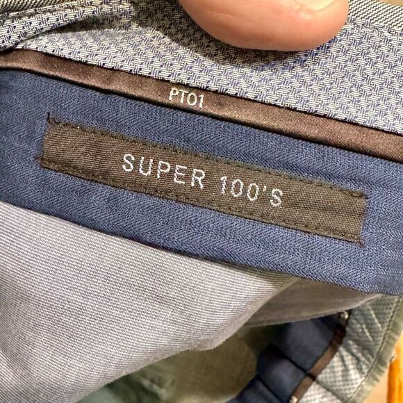 PT01 virgin wool 5 Pocket Pants. Silk look. Size 36. - Picture 7 of 8